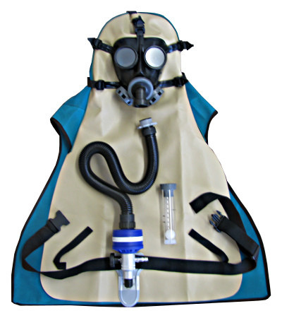 Atemschutzhaube mit Maske