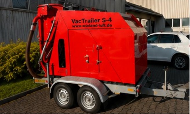 Sauglader VacTrailer S-4 auf Anhänger